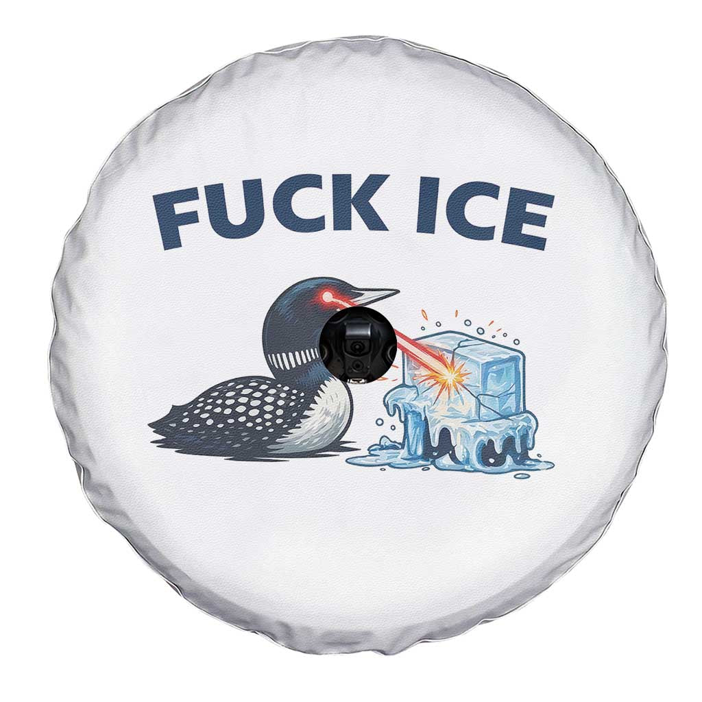 Minnesota Anti ICE Immigration Protest Ladies Spare Tire Cover Fuck Ice TS14 Print Your Wear