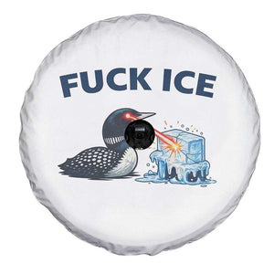 Minnesota Anti ICE Immigration Protest Ladies Spare Tire Cover Fuck Ice TS14 Print Your Wear