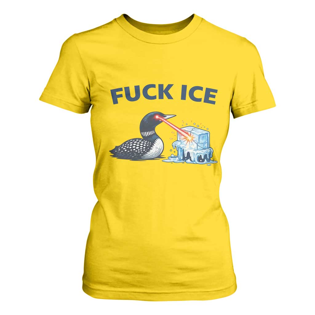 Minnesota Anti ICE Immigration Protest Ladies T Shirt For Women Fuck Ice TS14 Daisy Print Your Wear