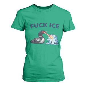 Minnesota Anti ICE Immigration Protest Ladies T Shirt For Women Fuck Ice TS14 Irish Green Print Your Wear