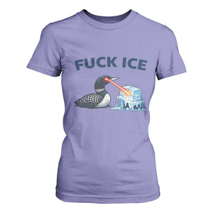 Minnesota Anti ICE Immigration Protest Ladies T Shirt For Women Fuck Ice TS14 Violet Print Your Wear