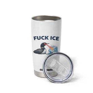 Minnesota Anti ICE Immigration Protest Ladies Tumbler Cup Fuck Ice TS14 Print Your Wear