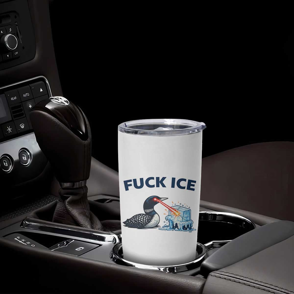 Minnesota Anti ICE Immigration Protest Ladies Tumbler Cup Fuck Ice TS14 Print Your Wear