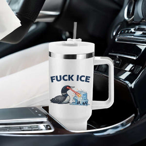 Minnesota Anti ICE Immigration Protest Ladies Tumbler With Handle Fuck Ice TS14 Print Your Wear