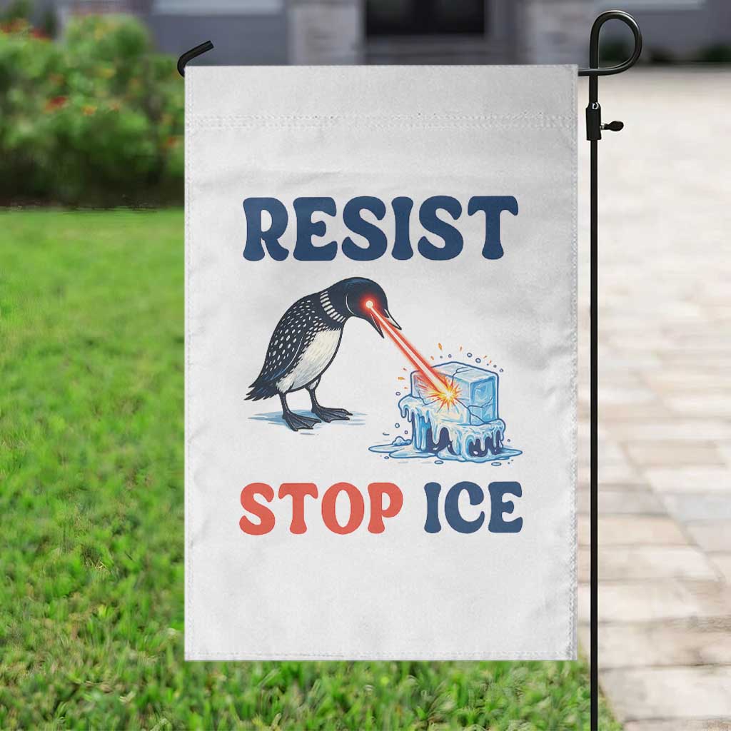 Stop ICE Garden Flag Minnesota Resist Anti ICE Immigration Protest TS14 Print Your Wear