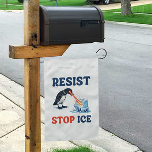 Stop ICE Garden Flag Minnesota Resist Anti ICE Immigration Protest TS14 Print Your Wear