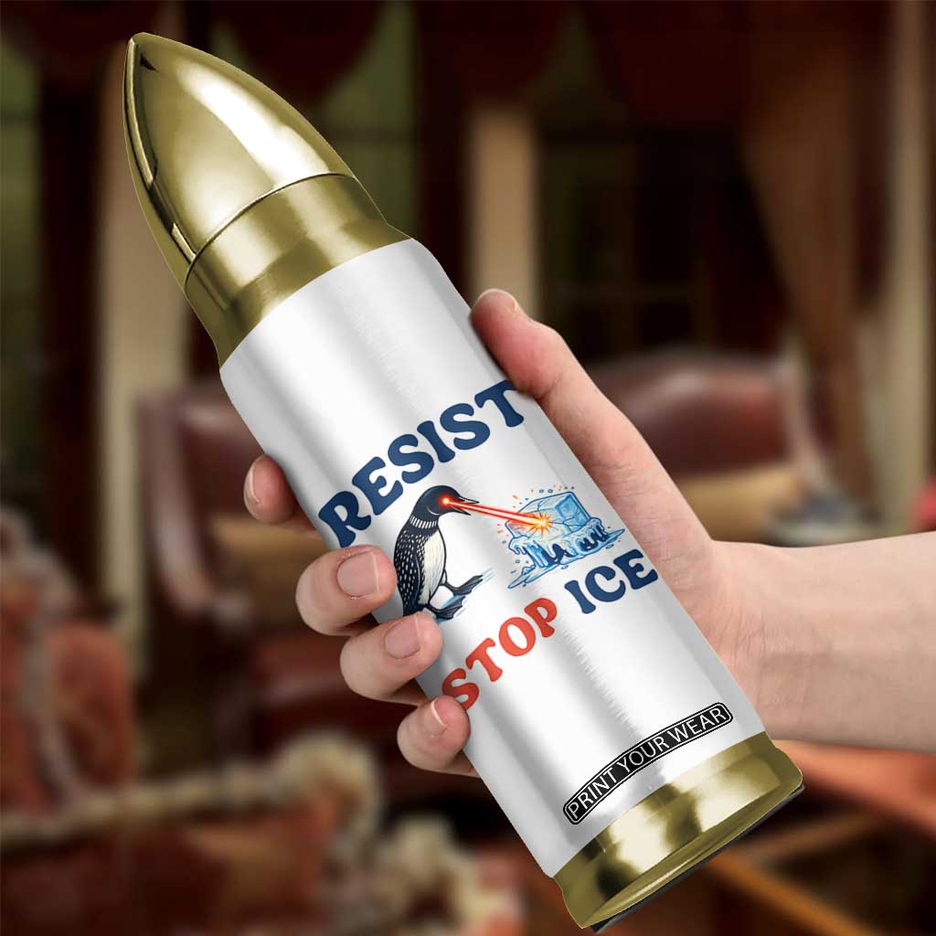 Stop ICE Bullet Tumbler Minnesota Resist Anti ICE Immigration Protest TS14 Print Your Wear
