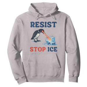 Stop ICE Hoodie Minnesota Resist Anti ICE Immigration Protest TS14 Ice Gray Print Your Wear