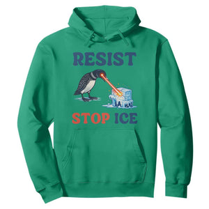 Stop ICE Hoodie Minnesota Resist Anti ICE Immigration Protest TS14 Irish Green Print Your Wear
