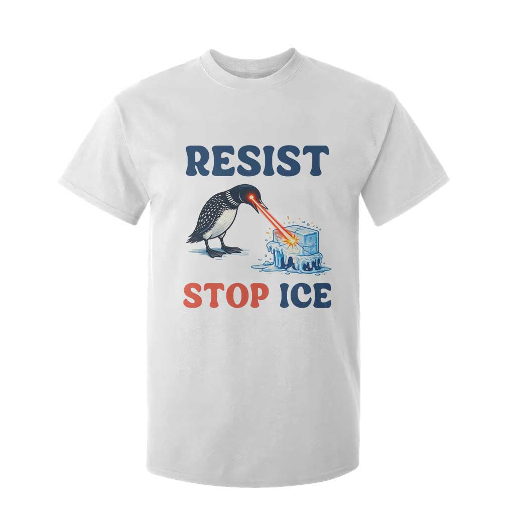 Stop ICE T Shirt For Kid Minnesota Resist Anti ICE Immigration Protest TS14 White Print Your Wear