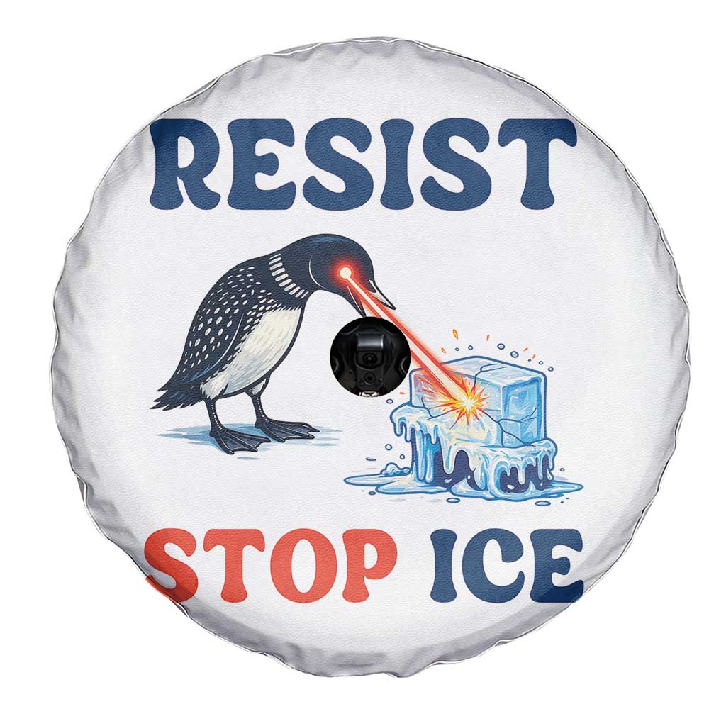 Stop ICE Spare Tire Cover Minnesota Resist Anti ICE Immigration Protest TS14 Print Your Wear