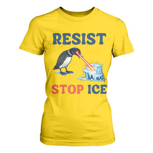Stop ICE T Shirt For Women Minnesota Resist Anti ICE Immigration Protest TS14 Daisy Print Your Wear