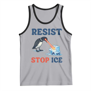 Stop ICE Tank Top Minnesota Resist Anti ICE Immigration Protest TS14 Athletic Heather Black Print Your Wear
