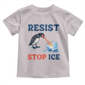 Stop ICE Toddler T Shirt Minnesota Resist Anti ICE Immigration Protest TS14 Ice Gray Print Your Wear