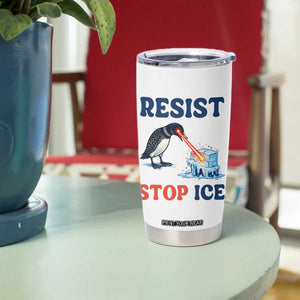 Stop ICE Tumbler Cup Minnesota Resist Anti ICE Immigration Protest TS14 Print Your Wear