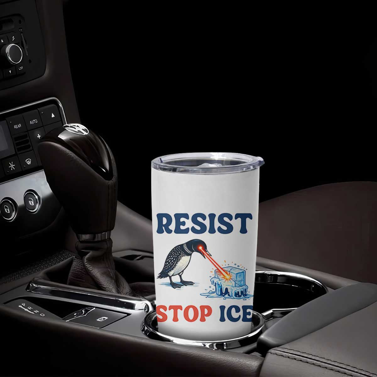 Stop ICE Tumbler Cup Minnesota Resist Anti ICE Immigration Protest TS14 Print Your Wear