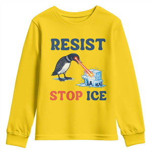 Stop ICE Youth Sweatshirt Minnesota Resist Anti ICE Immigration Protest TS14 Daisy Print Your Wear