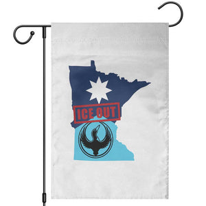 Minnesota Resist Anti ICE Immigration Protest Garden Flag Ice Out TS14 White Print Your Wear