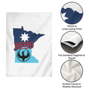 Minnesota Resist Anti ICE Immigration Protest Garden Flag Ice Out TS14 Print Your Wear
