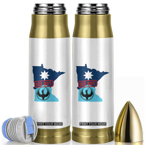 Minnesota Resist Anti ICE Immigration Protest Bullet Tumbler Ice Out TS14 White Print Your Wear