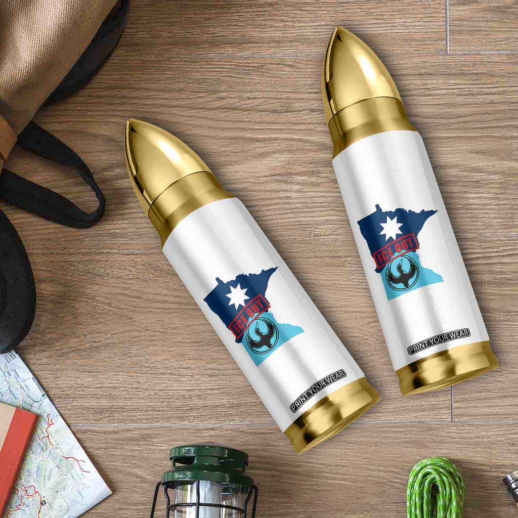 Minnesota Resist Anti ICE Immigration Protest Bullet Tumbler Ice Out TS14 Print Your Wear