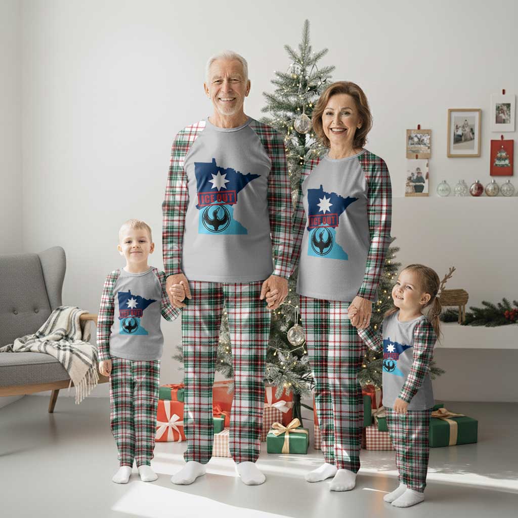 Minnesota Resist Anti ICE Immigration Protest Plaid Pajama Set Ice Out TS14 Christmas Plaid Print Your Wear