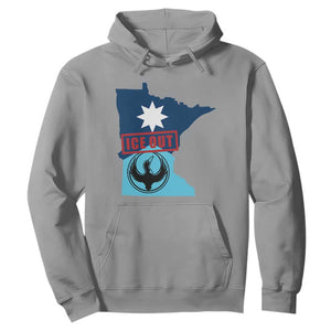 Minnesota Resist Anti ICE Immigration Protest Hoodie Ice Out TS14 Sport Gray Print Your Wear