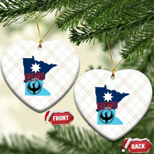 Minnesota Resist Anti ICE Immigration Protest Ceramic Ornament Ice Out TS14 Print Your Wear