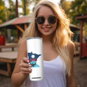 Minnesota Resist Anti ICE Immigration Protest Skinny Tumbler Ice Out TS14 Print Your Wear