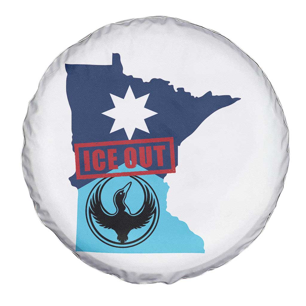 Minnesota Resist Anti ICE Immigration Protest Spare Tire Cover Ice Out TS14 Print Your Wear