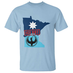 Minnesota Resist Anti ICE Immigration Protest T Shirt Ice Out TS14 Light Blue Print Your Wear
