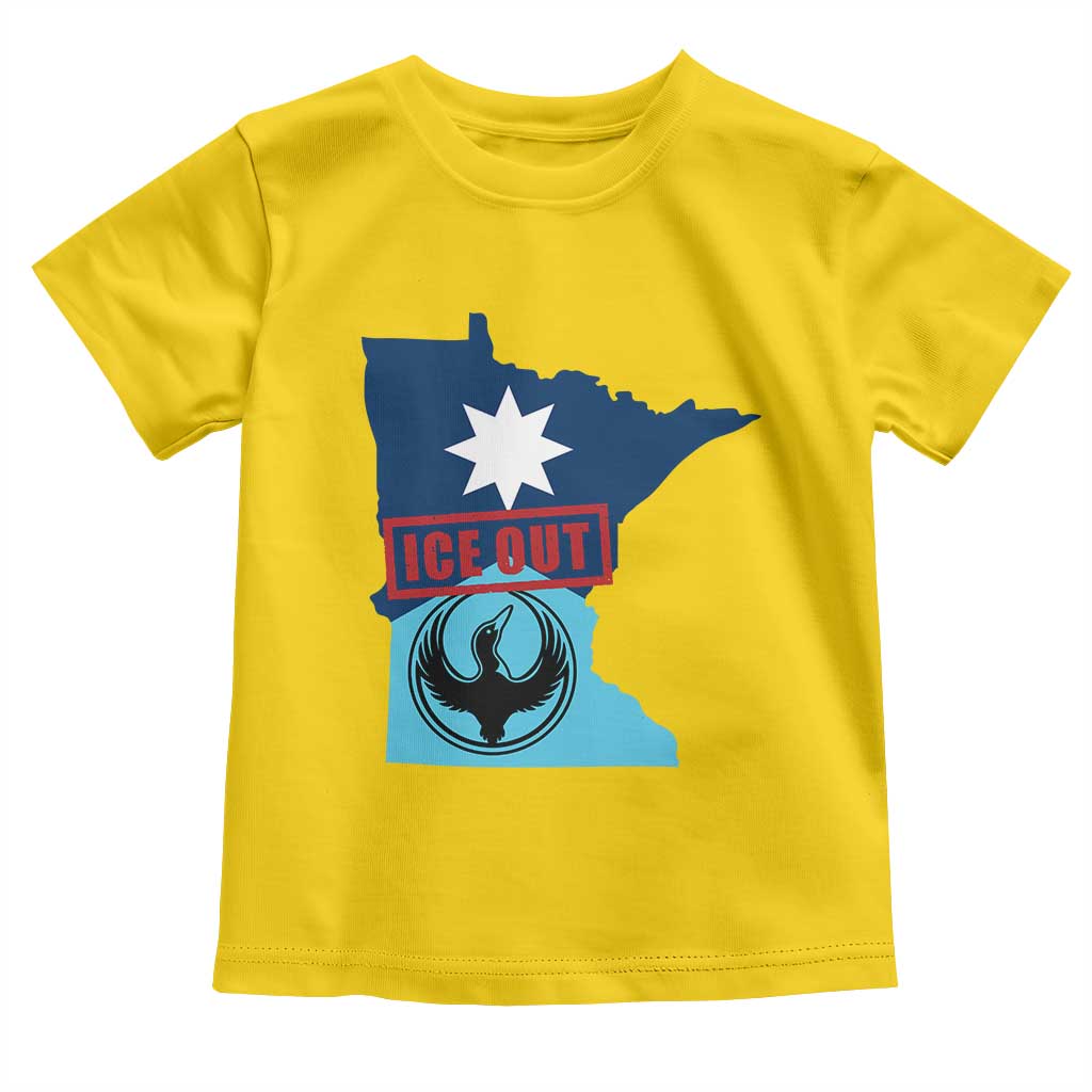 Minnesota Resist Anti ICE Immigration Protest Toddler T Shirt Ice Out TS14 Daisy Print Your Wear