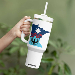 Minnesota Resist Anti ICE Immigration Protest Tumbler With Handle Ice Out TS14 Print Your Wear