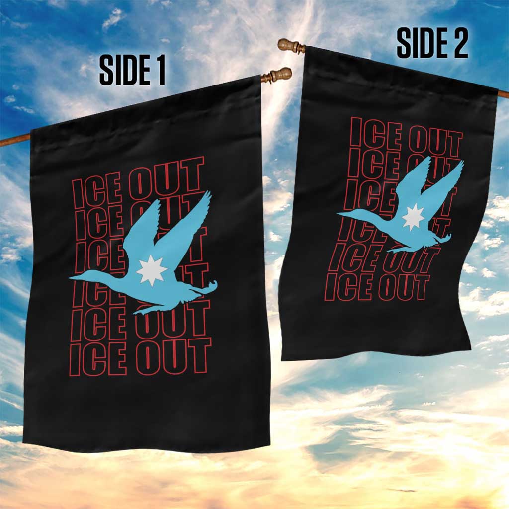 Minnesota Anti ICE Immigration Protest Garden Flag Ice Out TS14 Print Your Wear