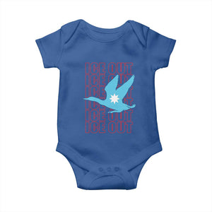 Minnesota Anti ICE Immigration Protest Baby Onesie Ice Out TS14 Royal Blue Print Your Wear