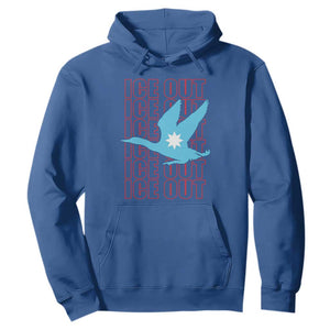 Minnesota Anti ICE Immigration Protest Hoodie Ice Out TS14 Royal Blue Print Your Wear