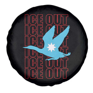 Minnesota Anti ICE Immigration Protest Spare Tire Cover Ice Out TS14 Print Your Wear
