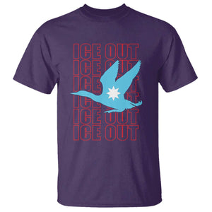 Minnesota Anti ICE Immigration Protest T Shirt Ice Out TS14 Purple Print Your Wear