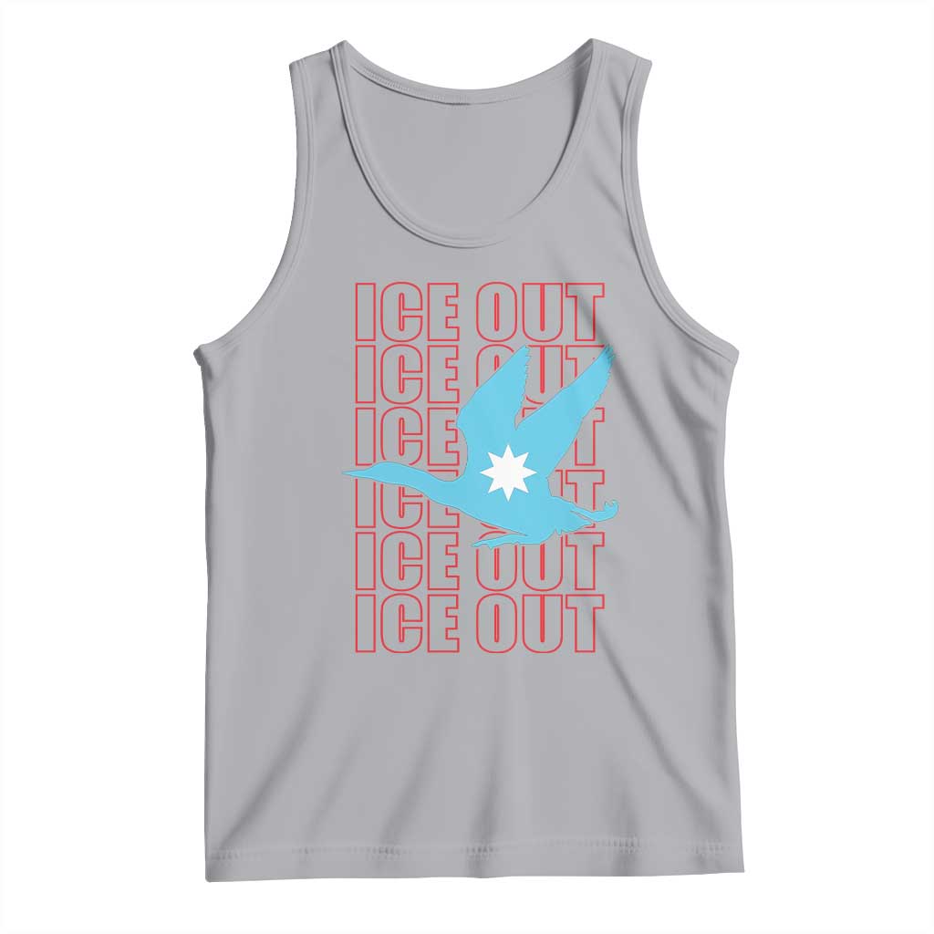 Minnesota Anti ICE Immigration Protest Tank Top Ice Out TS14 Athletic Heather Print Your Wear