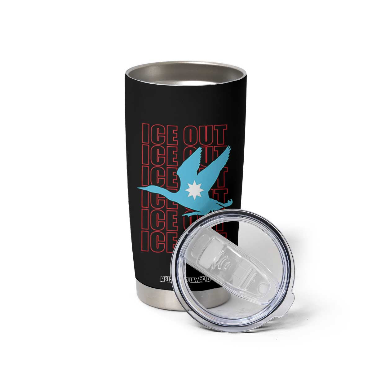 Minnesota Anti ICE Immigration Protest Tumbler Cup Ice Out TS14 Print Your Wear