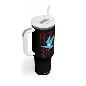 Minnesota Anti ICE Immigration Protest Tumbler With Handle Ice Out TS14 Print Your Wear