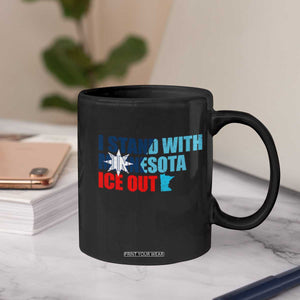 I Stand With Minnesota Coffee Mug Minnesota Resist Anti ICE Immigration Protest TS14 Print Your Wear
