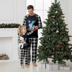 I Stand With Minnesota Plaid Pajama Set Minnesota Flag Anti ICE Immigration Protest Resist TS14 White Plaid Print Your Wear