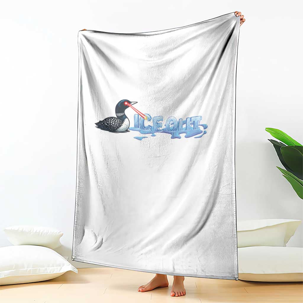 Ice Out Throw Blanket Minnesota Resist Anti ICE Immigration Protest TS14 Print Your Wear
