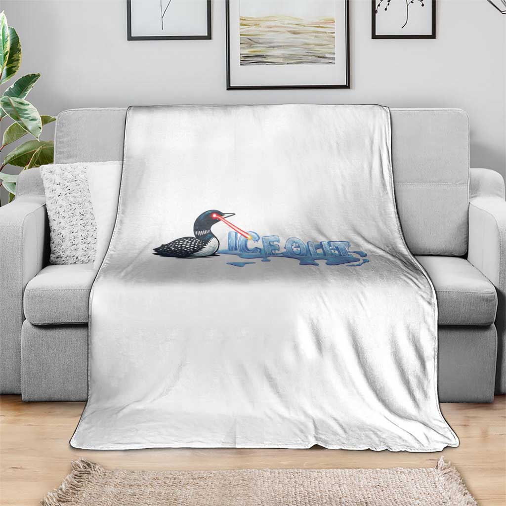 Ice Out Throw Blanket Minnesota Resist Anti ICE Immigration Protest TS14 Print Your Wear