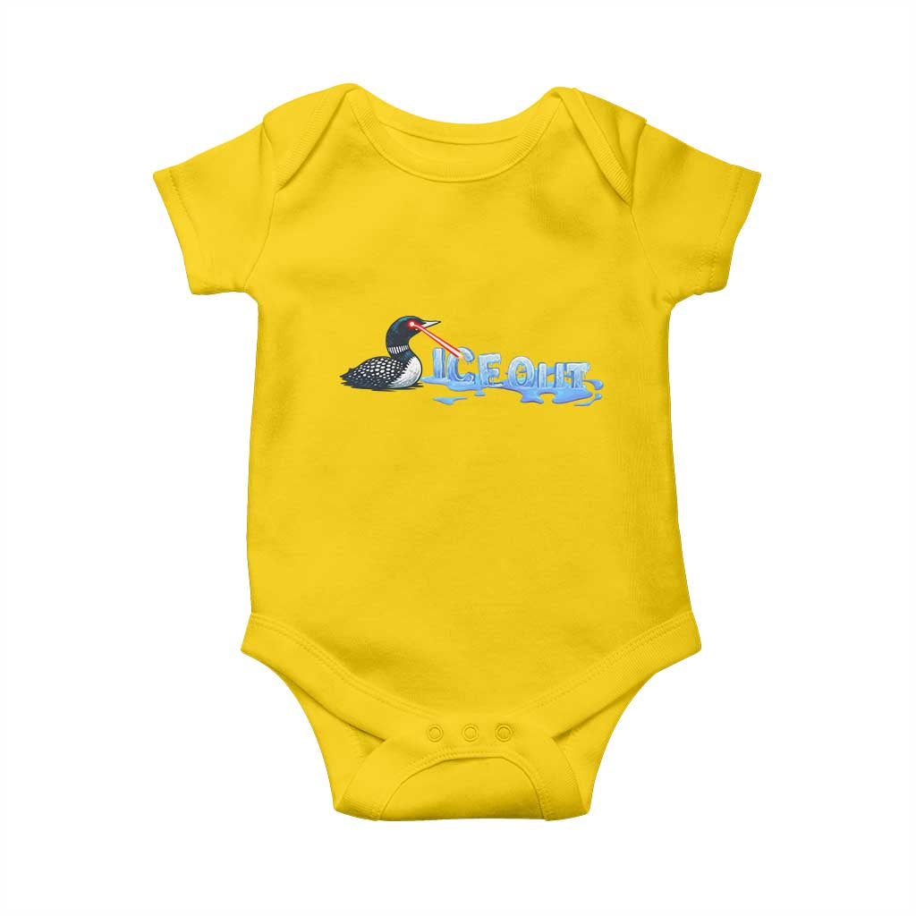 Ice Out Baby Onesie Minnesota Resist Anti ICE Immigration Protest TS14 Daisy Print Your Wear