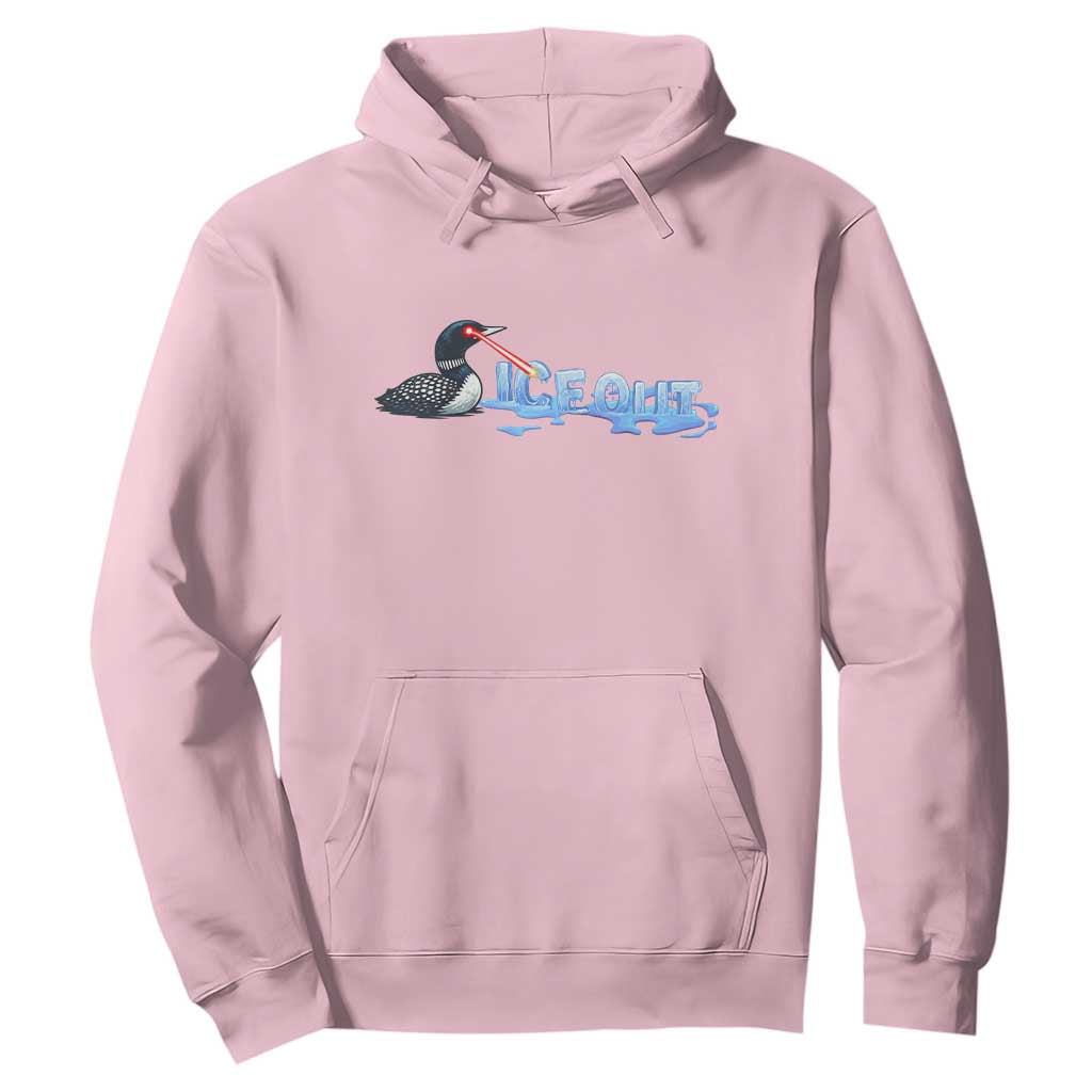 Ice Out Hoodie Minnesota Resist Anti ICE Immigration Protest TS14 Light Pink Print Your Wear