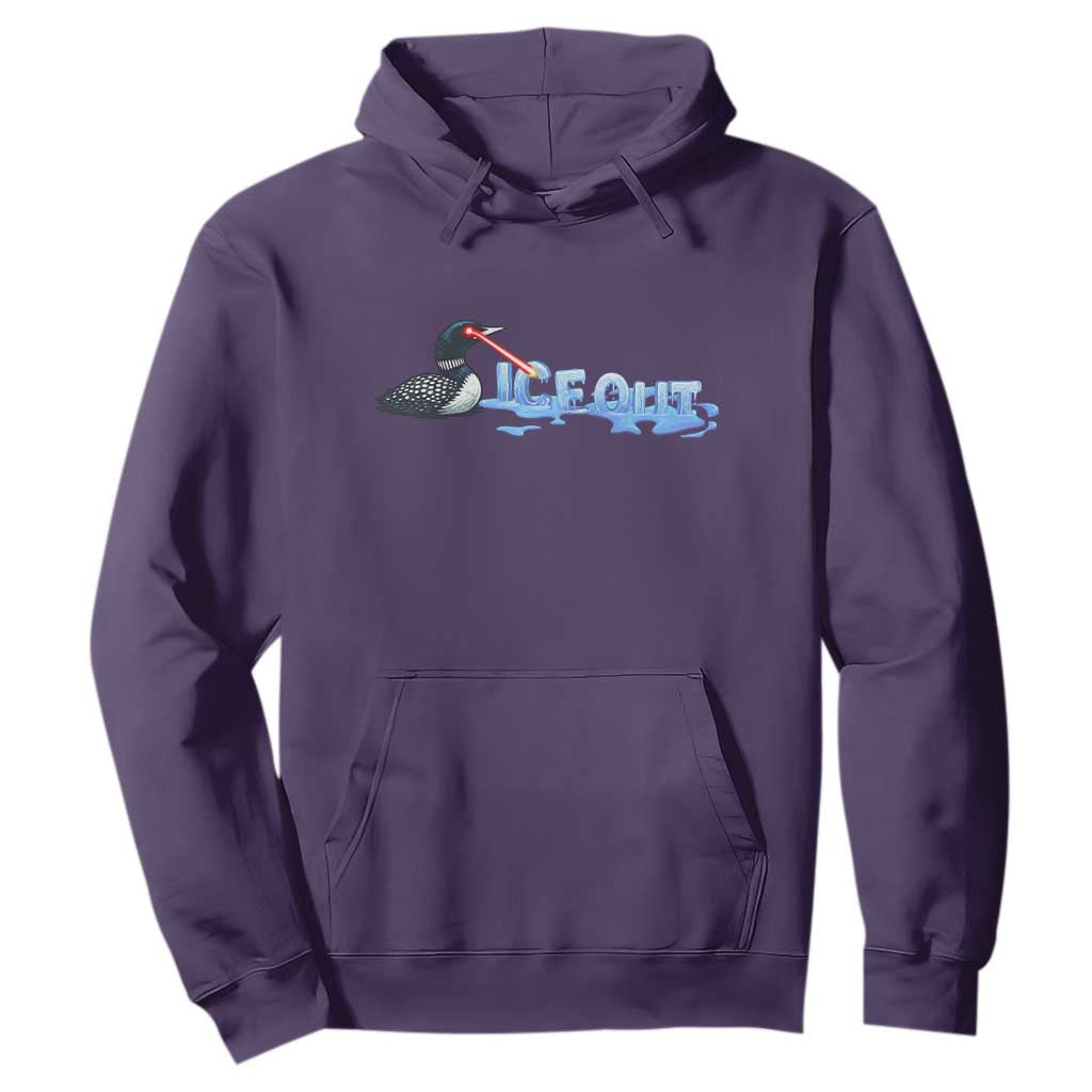 Ice Out Hoodie Minnesota Resist Anti ICE Immigration Protest TS14 Purple Print Your Wear