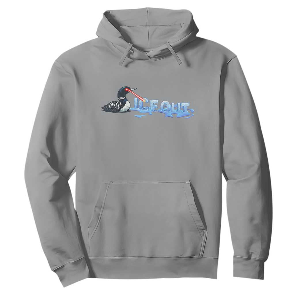 Ice Out Hoodie Minnesota Resist Anti ICE Immigration Protest TS14 Sport Gray Print Your Wear