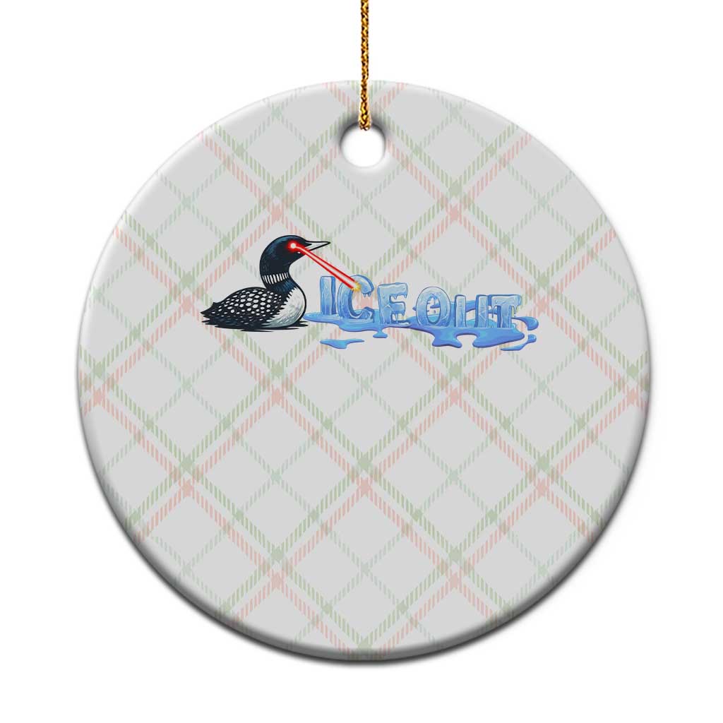 Ice Out Ceramic Ornament Minnesota Resist Anti ICE Immigration Protest TS14 1pc Christmas Plaid Print Your Wear